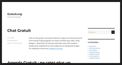 Desktop Screenshot of gratuit.org